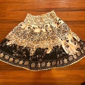 Black and White Skirt